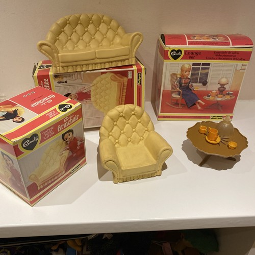 Vintage pedigree sindy settee - vintage,