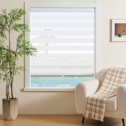 Cordless zebra blinds w x - cordless, blinds,