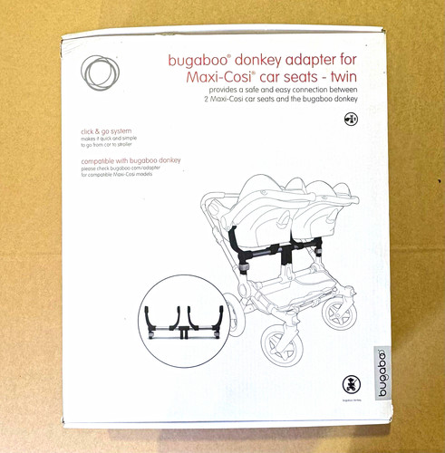 Bugaboo donkey twin - bugaboo, car