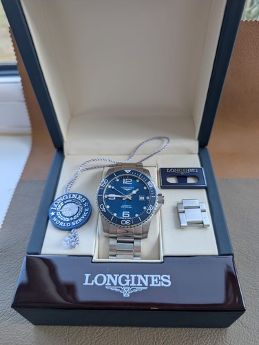 Longines hydroconquest blue - longines,