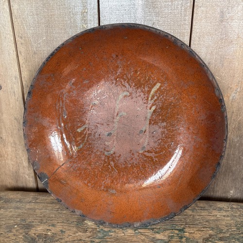 Antique pennsylvania redware - pennsylvania,