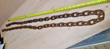 Heavy Duty chain- 72 '' inches- 1-3/4 '' links, rusty but solid.