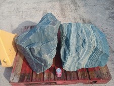   2 Large Granite Garden Rocks
