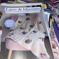 Lace throw DK KNITTING PATTERN