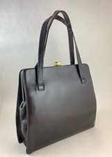 Well Loved Brown Leather 1950s