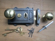 HEAVY SOLID CAST Iron rustic