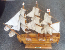 Vintage Endeavour Model Ship -