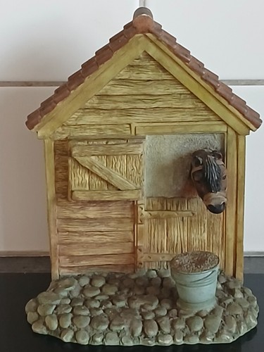 Horse over stable door - horse,