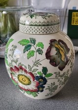 Vintage Masons Ironstone "Paynsley" patterned Ginger Jar