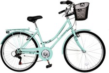 City Bike Aurai Trekker Ladies 26" Dutch Style Heritage 6 Speed Low Step Bicycle