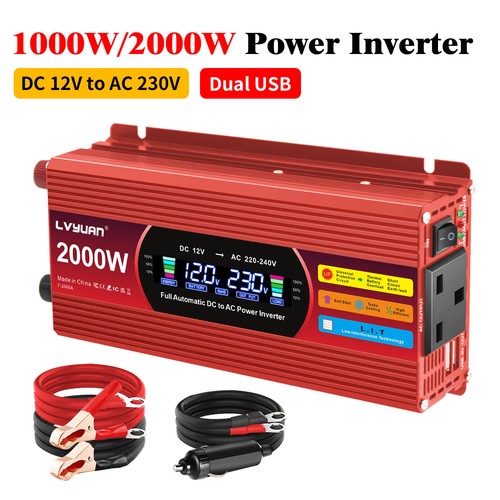 1000w 2000w power inverter - 1000w, 12v