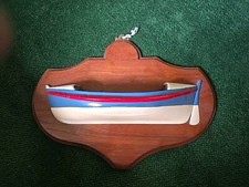 Old  1/2 Ship Hull Wooden Model Of Lifeboat