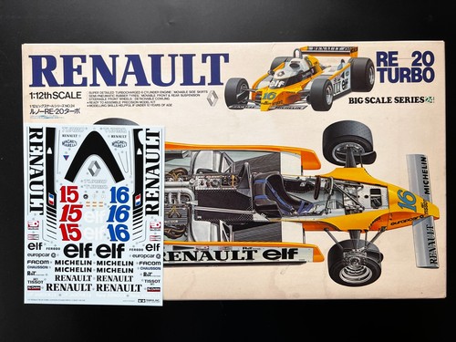Tamiya renault re20turbo - tamiya,
