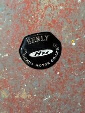 NOS HONDA C92/95 BENLY HANDLEBAR BADGE 87105-201-010 (ROY)