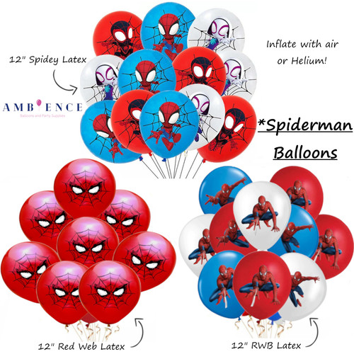 Spiderman balloons spidey - balloons,