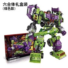6 IN 1 Devastator 17'' NBK Transformation combination Action Figure Robot Toy