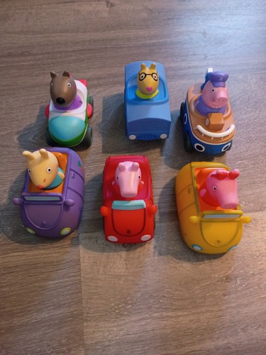 Peppa pig cars lot - peppa,
