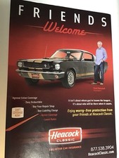 Heacock Classic Ad with Ford Mustang for Classic Car Insurance Ad#553