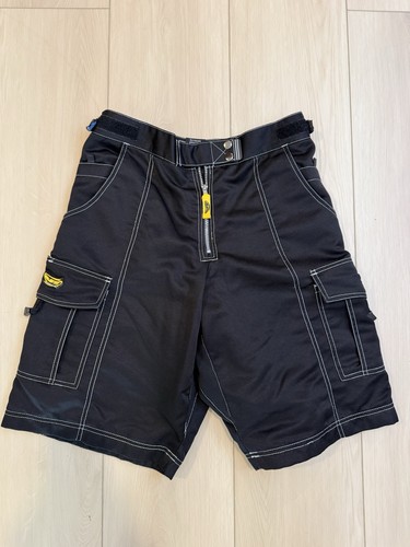Vtg paintball shorts black - paintball,
