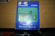 KAWASAKI KZ650 KZ650B2A KZ650D1A KZ650B3 MOTORCYCLE SERVICE MANUAL 99924-1007-03
