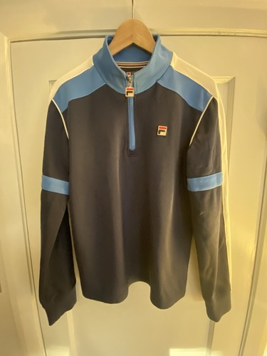 Fila white line zip - line,
