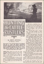HUNTING THE CATTLE-RUSTLERS 