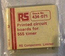 RS Components printed circuit