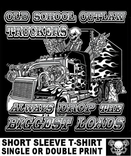 Old school outlaw trucker - outlaw,