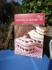 RARE Nicholas Mosse Irish Pottery  Shop Display  Red Apple pattern