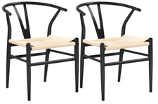 Wishbone Dining Chairs 2 Hans