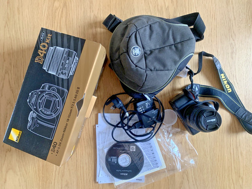 Nikon d40 dslr kit 55mm - dslr, 18‑55mm