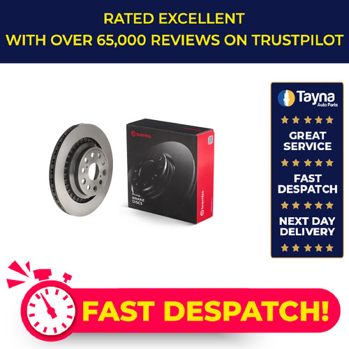 Brake discs pair vented - 2x,