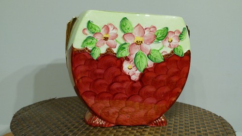 Vintage art deco maling fan - deco,