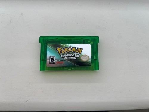 Game card emerald for pokemon - game,