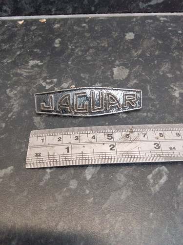 Jaguar vintage metal car - vintage,
