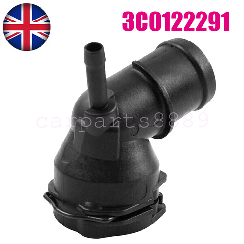 Radiator coolant hose flange - radiator,