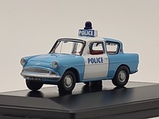 Oxford Diecast Ford Anglia 105E - Police Panda Car - 76105003 - Boxed - 1:76 MIB