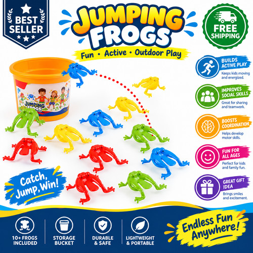 20pcs jumping frog bounce - 10/20pcs,