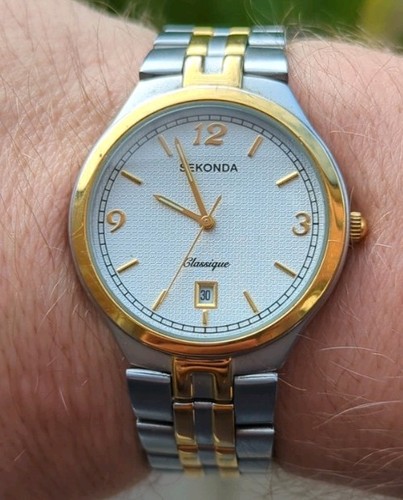 Mens sekonda classique quartz - mens,