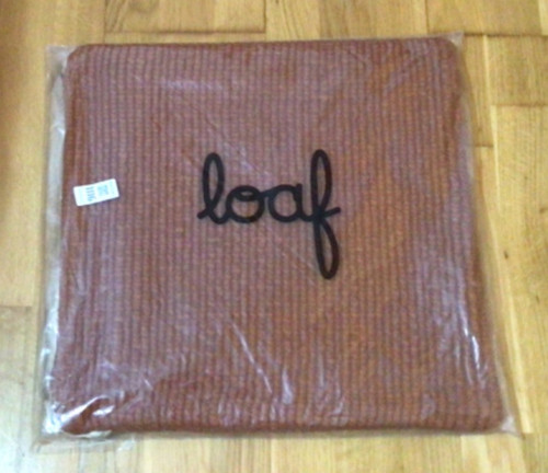 Loaf knitty wool cushion cover - loaf,