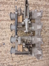 Twin 45 Dellorto Carbs - Vauxhall Red top manifold