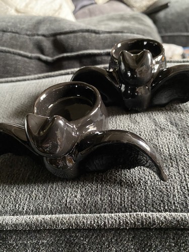 Bat tea light holder - tea,