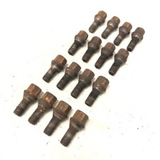 FIAT PUNTO 199 MK3 05-12 STEEL WHEEL NUT BOLT STUD SET X16