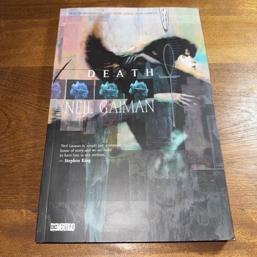Death paperback by gaiman - death,