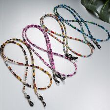 Glass Beaded Eyeglass Chain Lanyard Rope Retainer Glasses Strap for Women