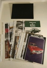Vauxhall DAF Rambler Opel Jaguar Audi Car Brouchers Leaflet Ect Collection Lot 
