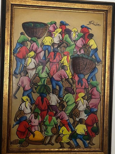 Haitian painting felix - haitian,