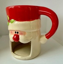 Christmas Novelty Mug with Biscuit / Chocolate Holder Festive Never Used