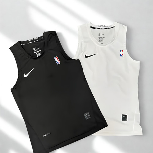 Mens white black nike pro - mens,