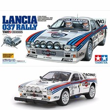 Tamiya 58654 Lancia 037 Rally TA-02S Radio Control Kit 1/10 Scale Kit (NO ESC)
